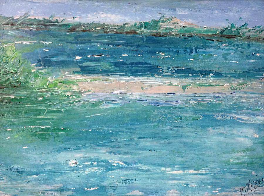Big Shell Island Painting by MiMi Stirn Big Shell Island Painting by MiMi Stirn