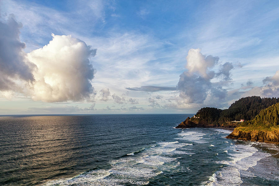 Big Skies over the Oregon Coast Photograph by Andrew Soundarajan