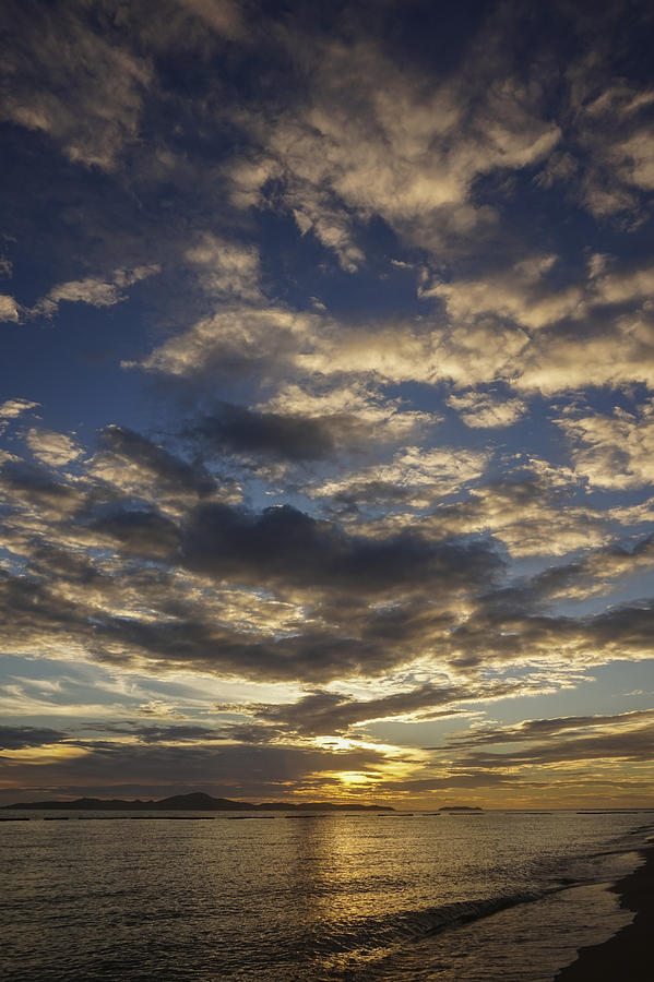 Bay Photograph - Big Sky Beach Sunset #9493 by Don Charisma Bay Photograph - Big Sky Beach Sunset #9493 by Don Charisma