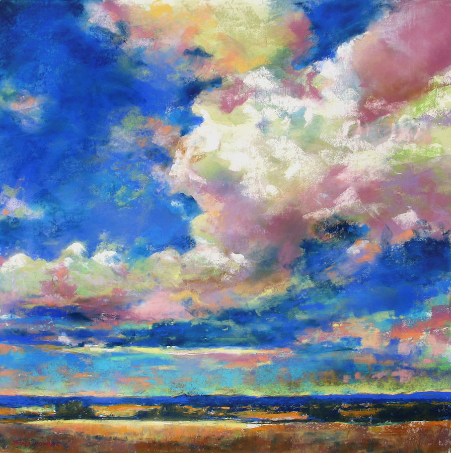 Sky Painting - Big Sky by James Roybal Sky Painting - Big Sky by James Roybal