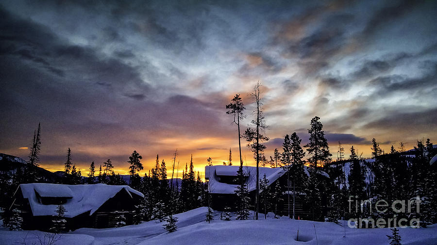 Big Sky Sunrise 3 Photograph by Timothy Hacker