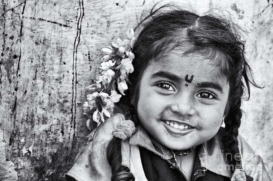 Black And White Photograph - Big Smile by Tim Gainey