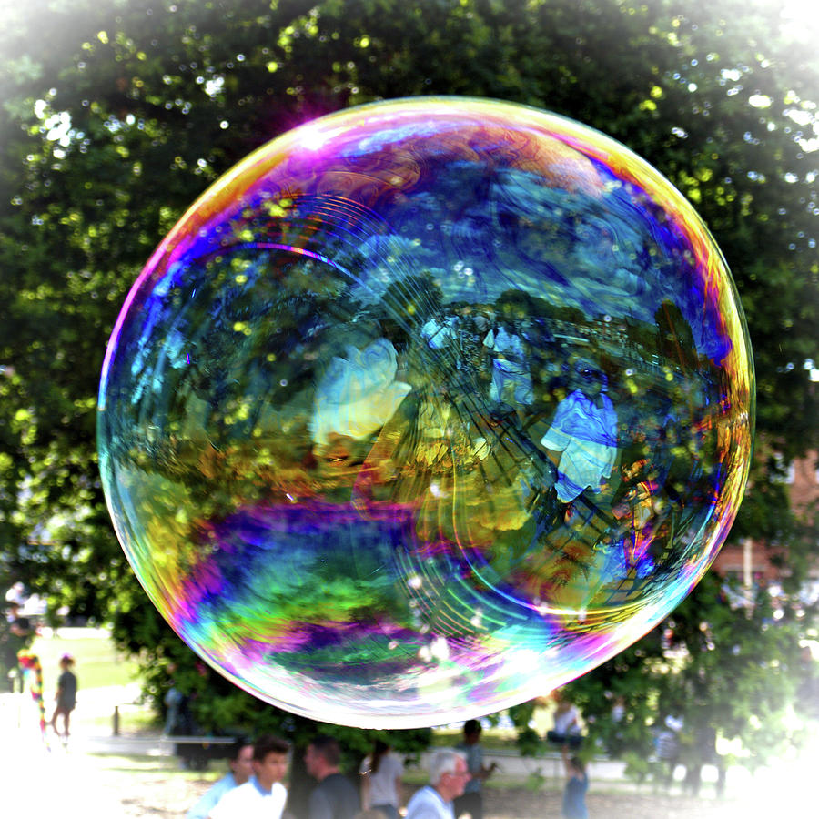 Big Soap Bubble Photograph by Jeremy Hayden