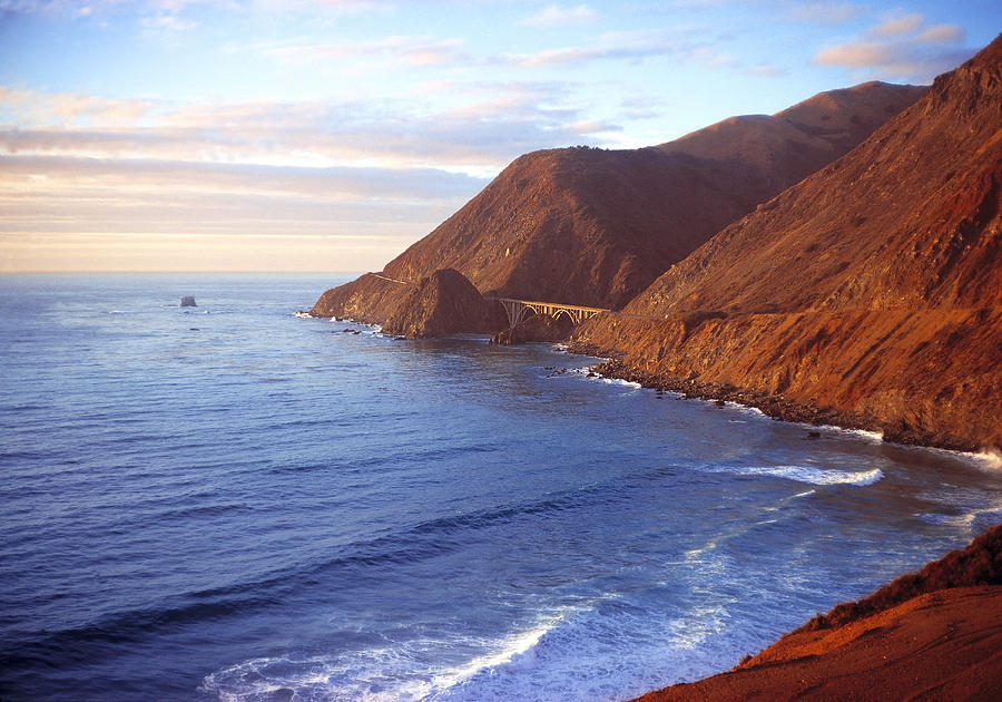 Beach Photograph - Big Sur Coastline California by Douglas Pulsipher