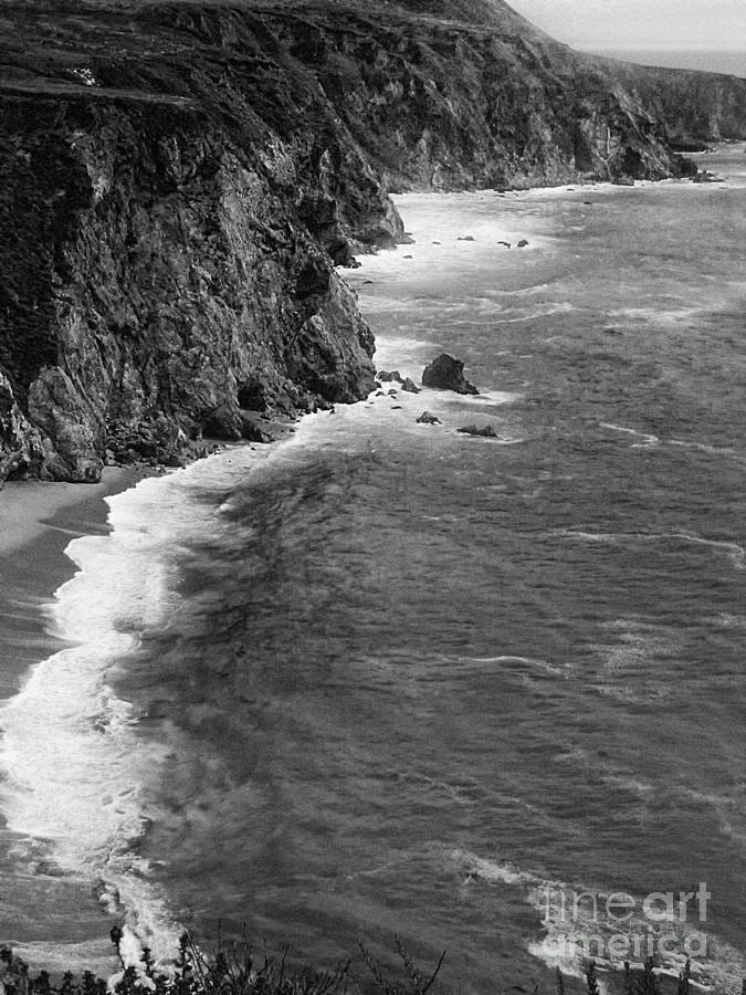 Beach Photograph - Big Sur Coastline  by Chris Berry