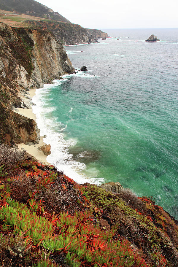 Big Sur colorful coastline Photograph by Pierre Leclerc Photography