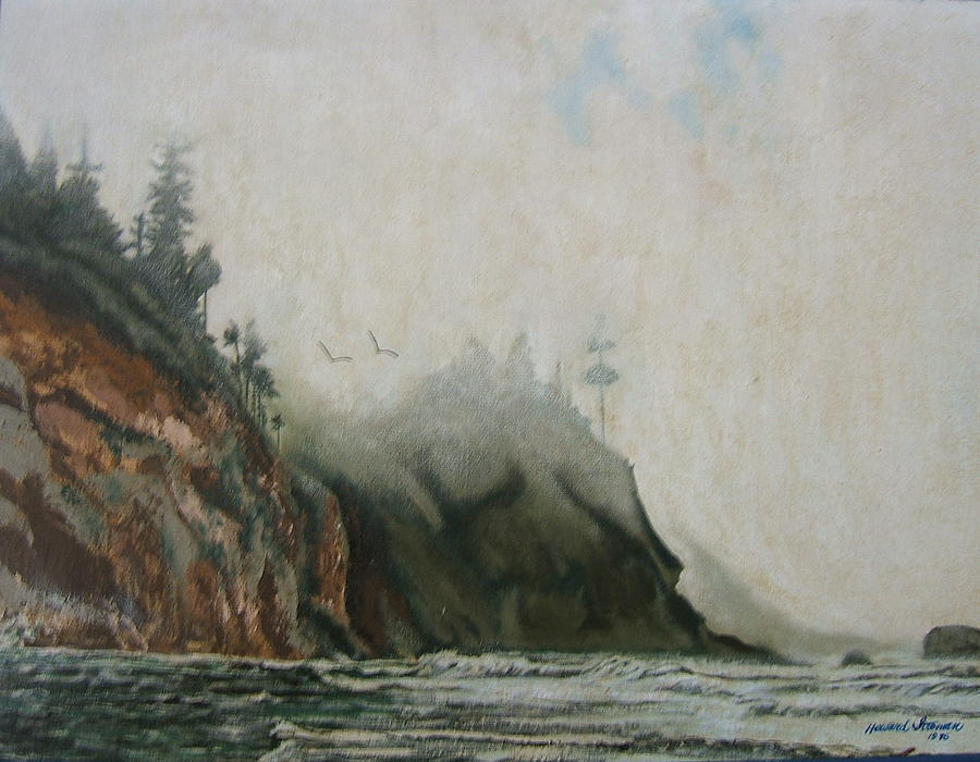 Big Sur Painting by Howard Stroman Big Sur Painting by Howard Stroman