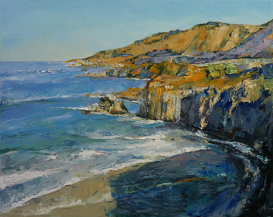 Impressionism Painting - Big Sur by Michael Creese