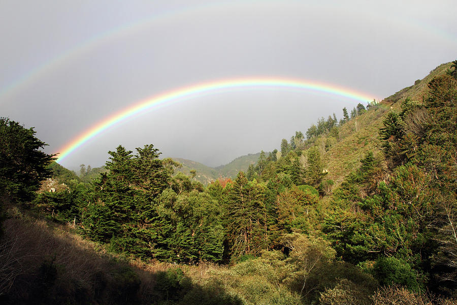 Big Sur Rainbow Photograph by Pierre Leclerc Photography