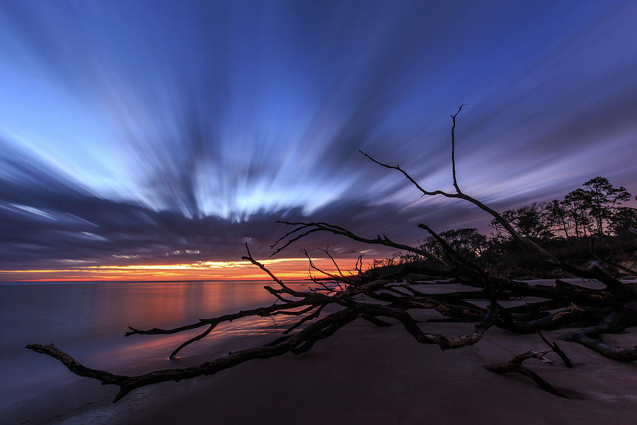 Big Talbot Island at Twilight 3x2 Photograph by Stefan Mazzola