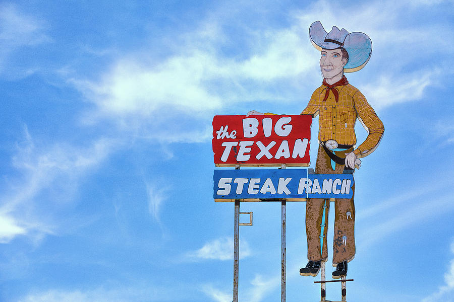 Big Texan Steak Ranch - #1 Photograph by Stephen Stookey