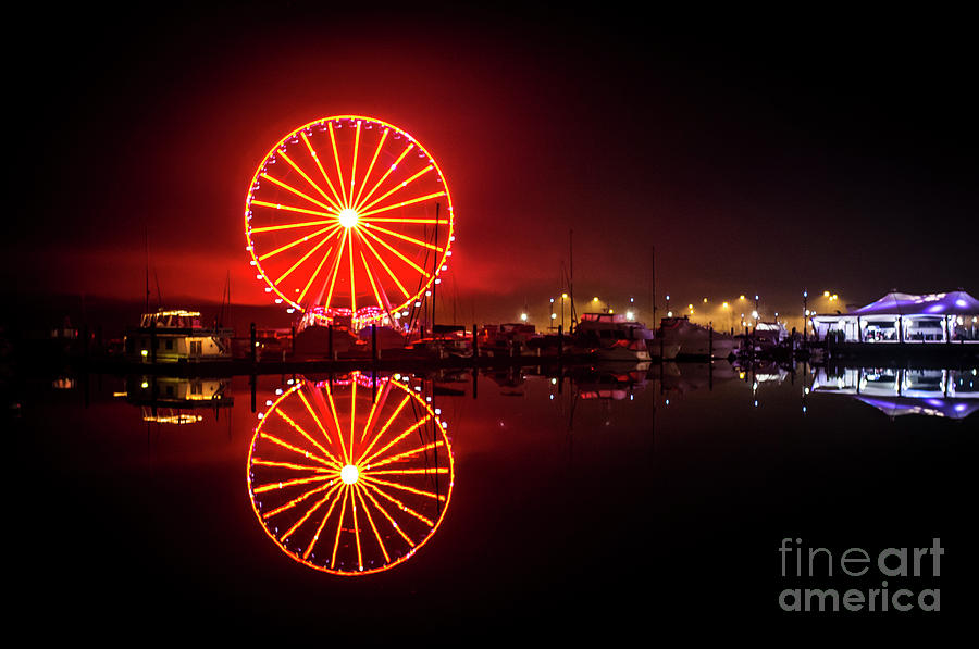 Big Wheel at National Harbor Photograph by Jonas Luis