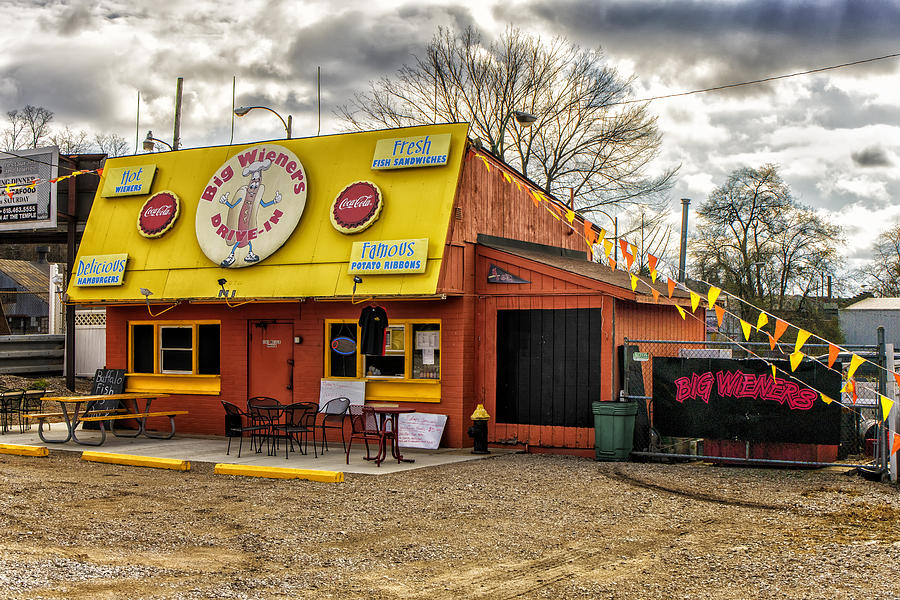 Big Wieners Drive-In Alton Il-DSC09535-6-7- Photograph by Greg Kluempers