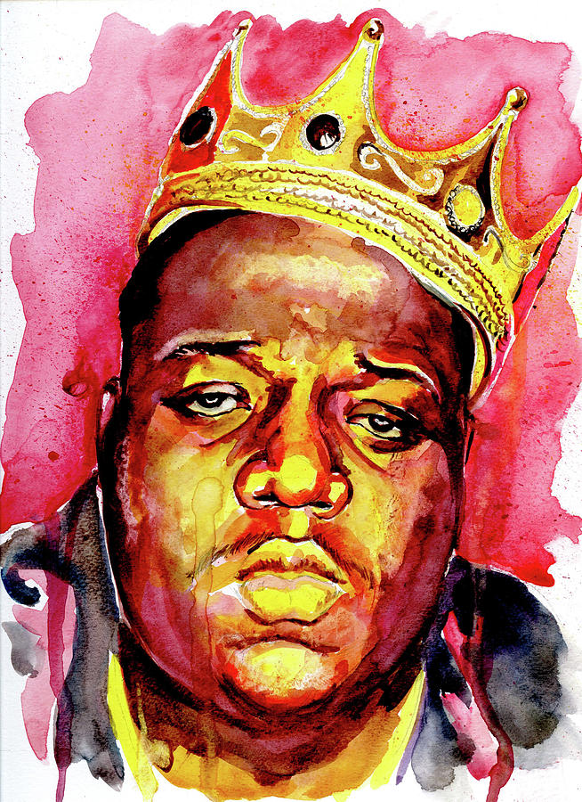 notorious big with crown