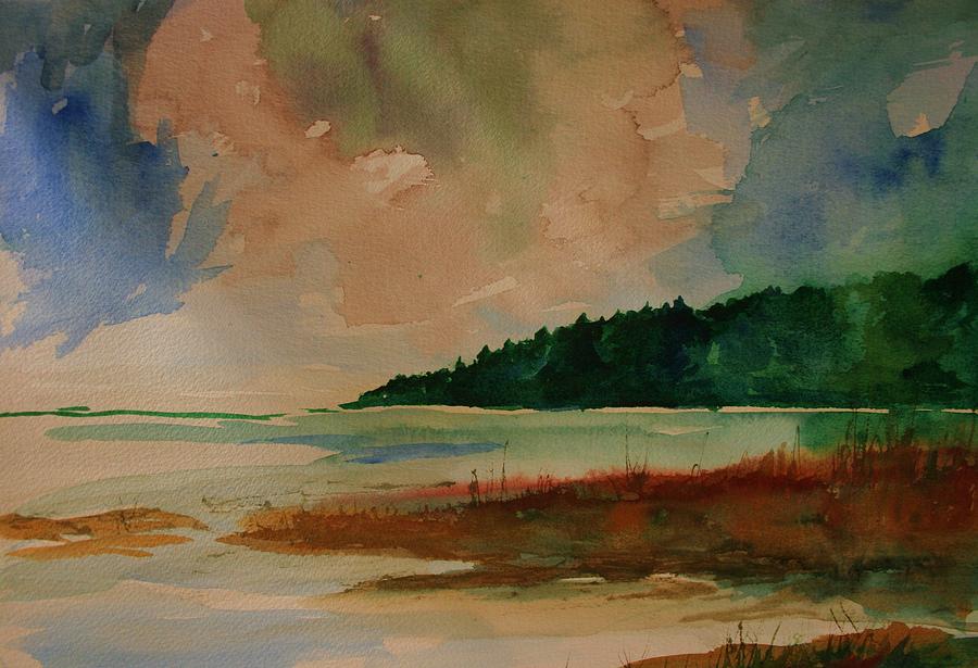 Bigstone Lake Painting by Julie Lueders 