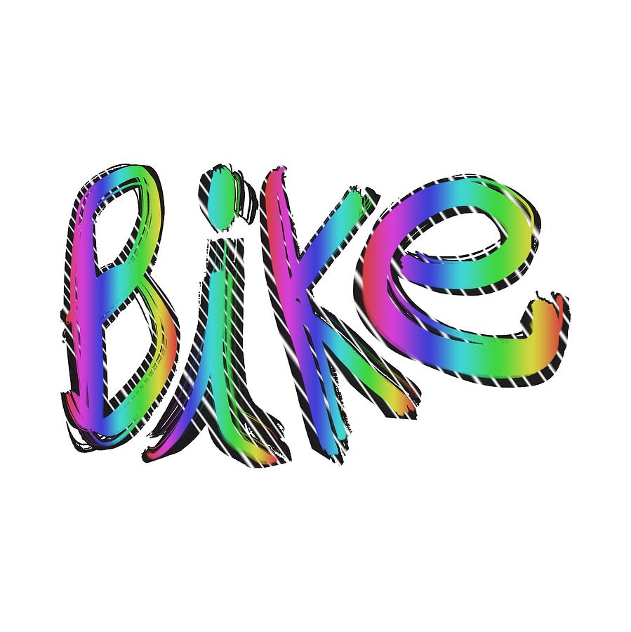 Bike Drawing by Bill Owen