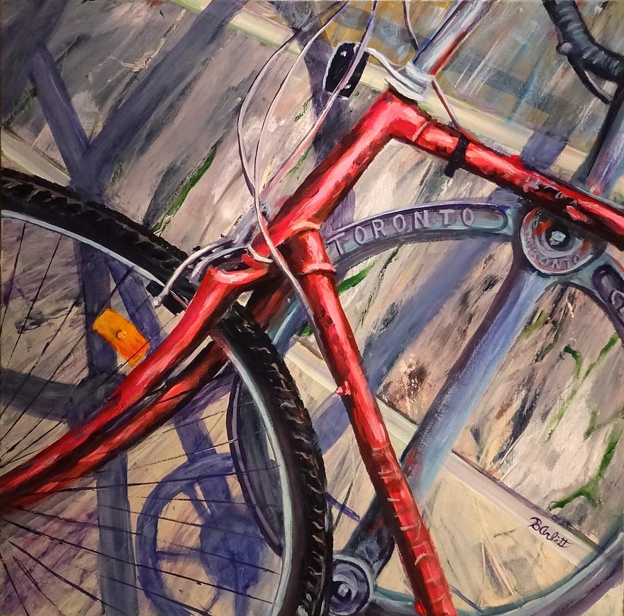 Bike Dreams Painting by Brent Arlitt