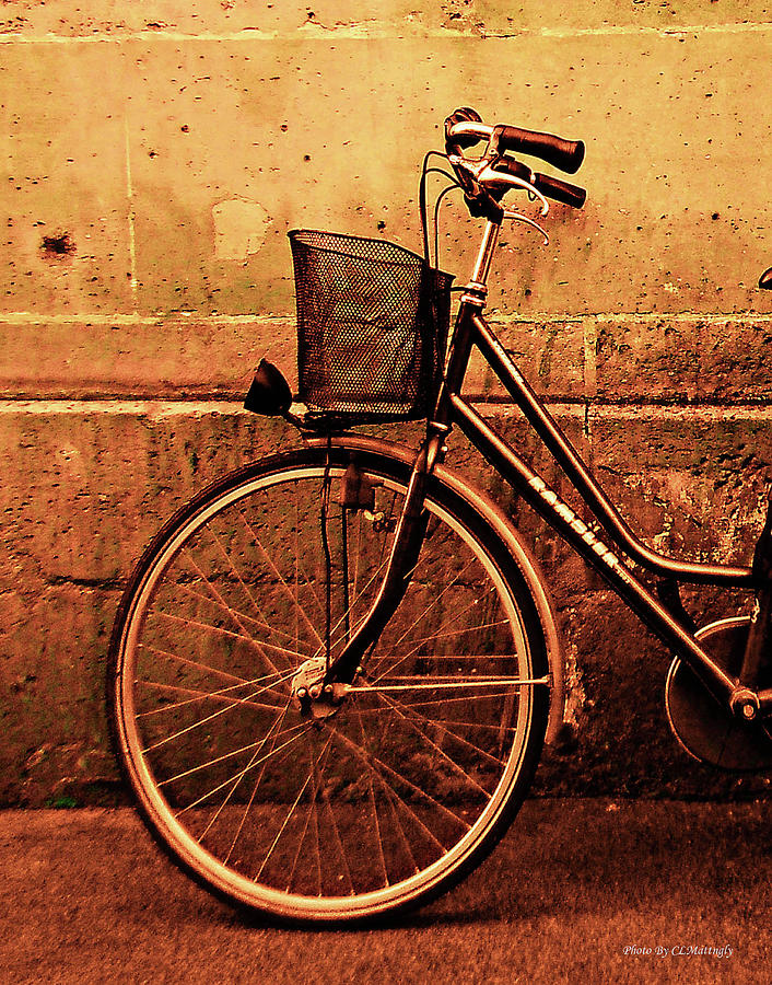 Bicycle at Rest, Paris  Photograph by Coke Mattingly