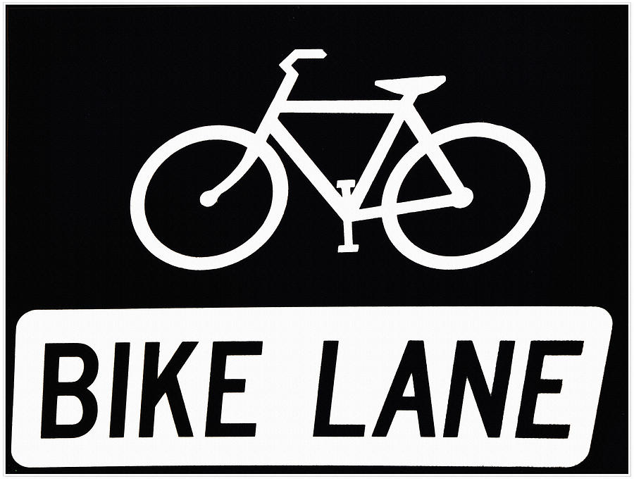 Bike Lane Photograph by Bill Cannon