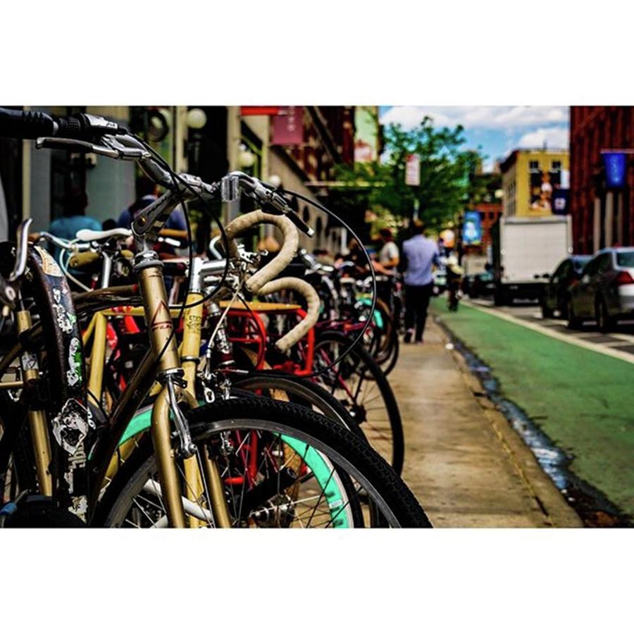 Bicycle Photograph - Bike Lane...
#nyc #nikon #nikond3300 by AJS Photography