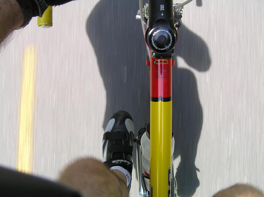 Bike Perspective Photograph by Pat Moore