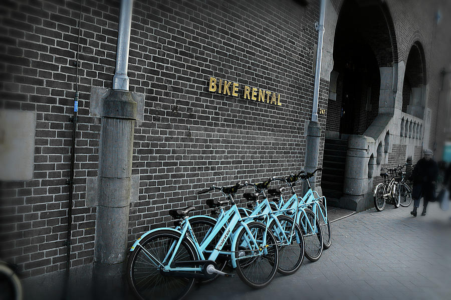 Bike Rental Photograph by Scott Hovind
