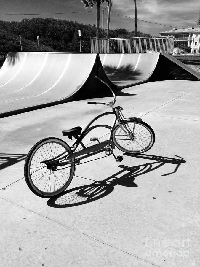 Bike shadow Photograph by WaLdEmAr BoRrErO