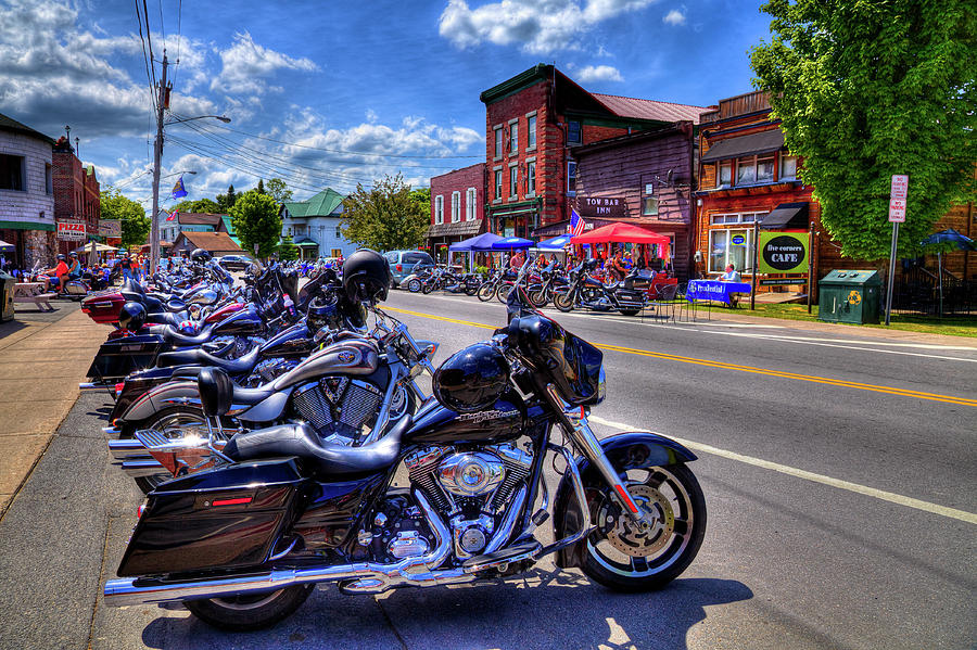 Bikes and Brews in the ADK Photograph by David Patterson