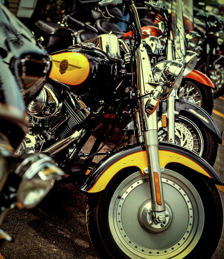 Bikes in a Row by Samuel M Purvis III Bikes in a Row by Samuel M Purvis III