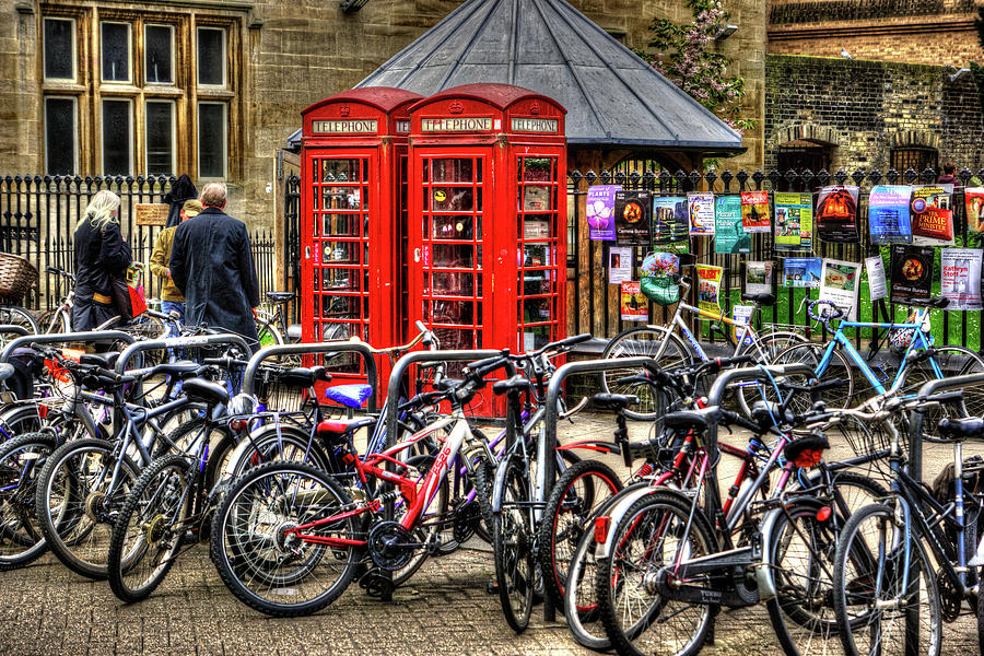 Bikes In Cambridge Photograph