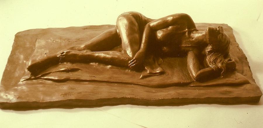 Beach Sculpture - Bikini Babe  by Harry  Weisburd