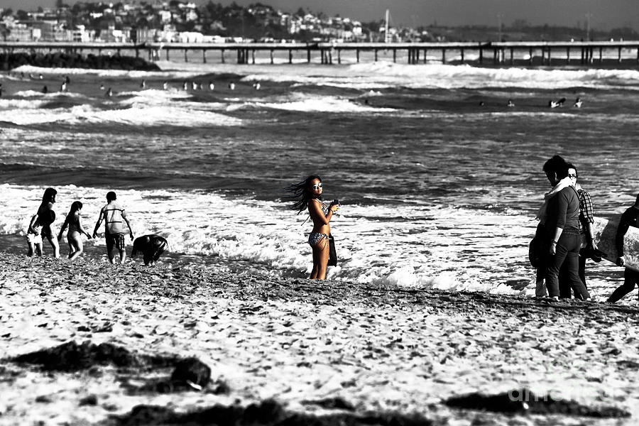 Bikini Fusion at Venice Beach Photograph by John Rizzuto