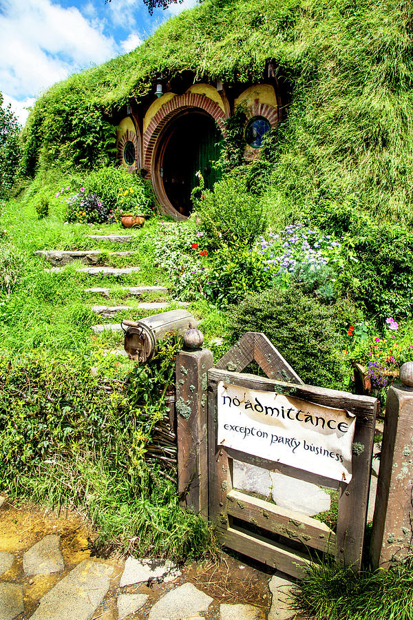 Bilbos Hobbit Hole Photograph by Kathryn McBride