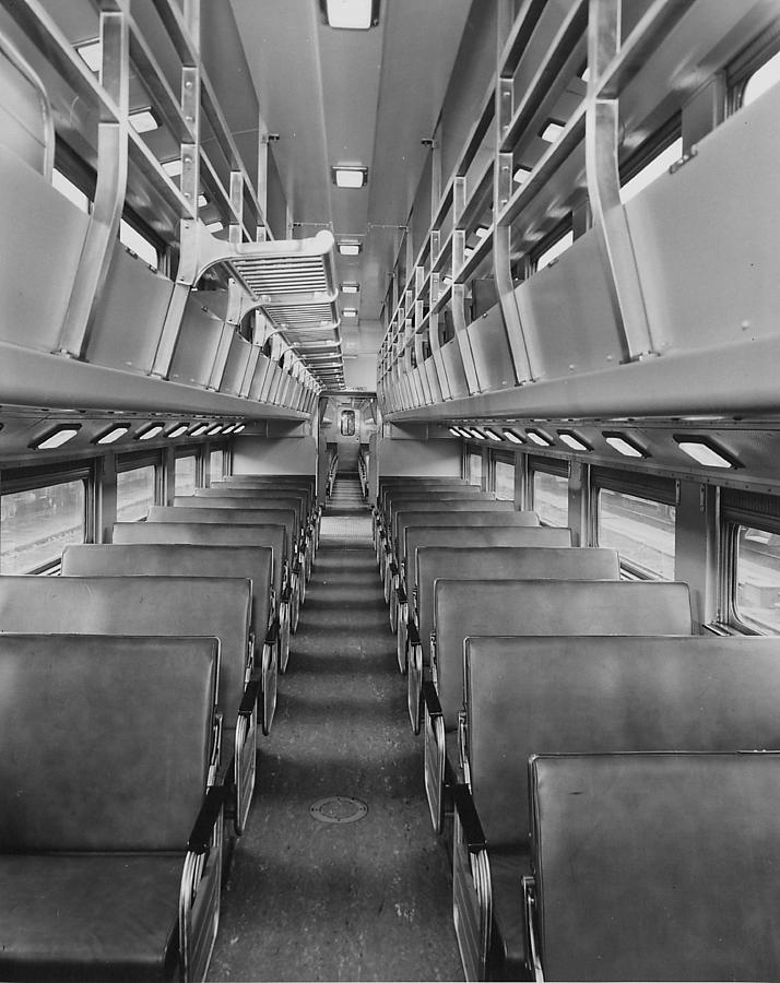 Bilevel Passenger Car #47 - 1959 Photograph by Chicago and North Western Historical Society