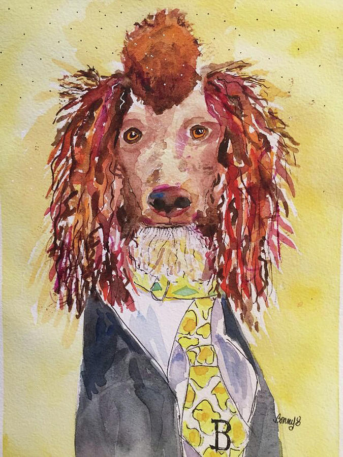 Bill Painting by Bonny Butler