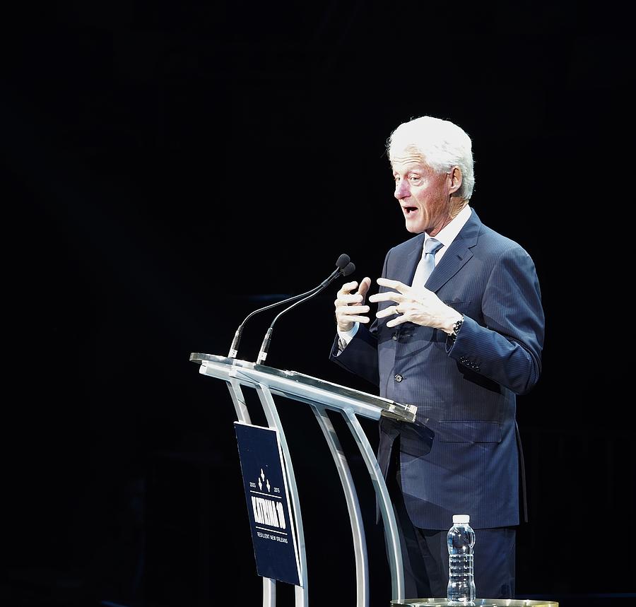 Bill Clinton Photograph - Bill Clinton by William Morgan