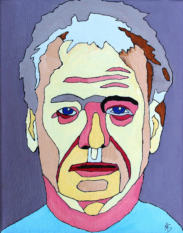 Bill Murray 1 Painting by Murray Stiller | Fine Art America