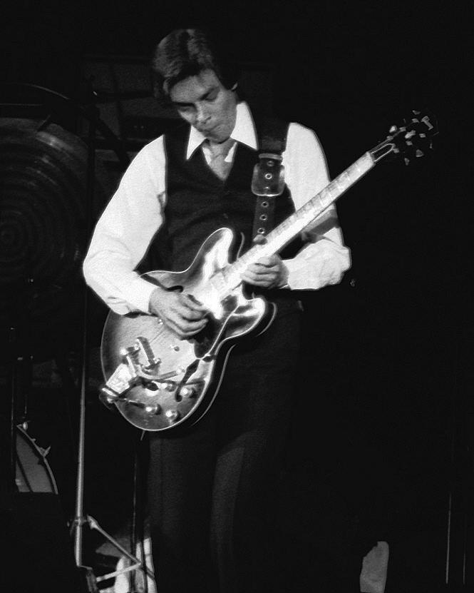 Bill Nelson On Guitar Photograph by Ben Upham