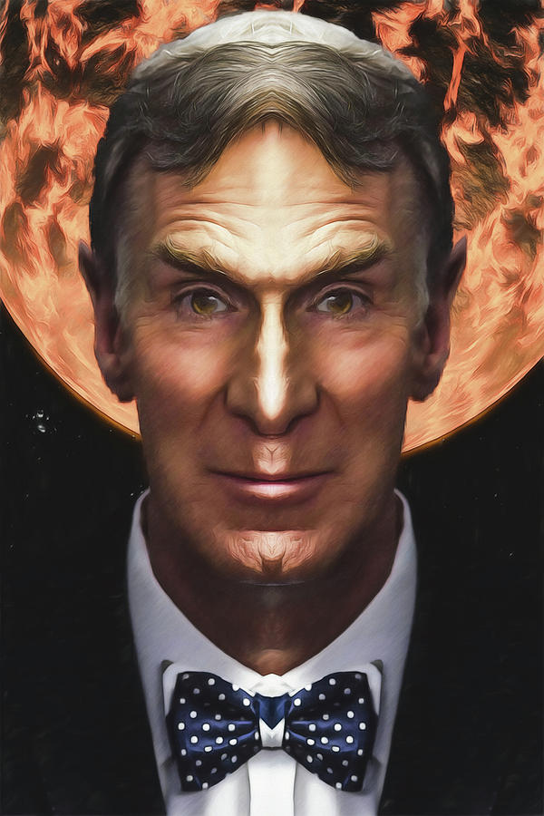 Bill Nye Science Officer Guy Digital Art by John Haldane