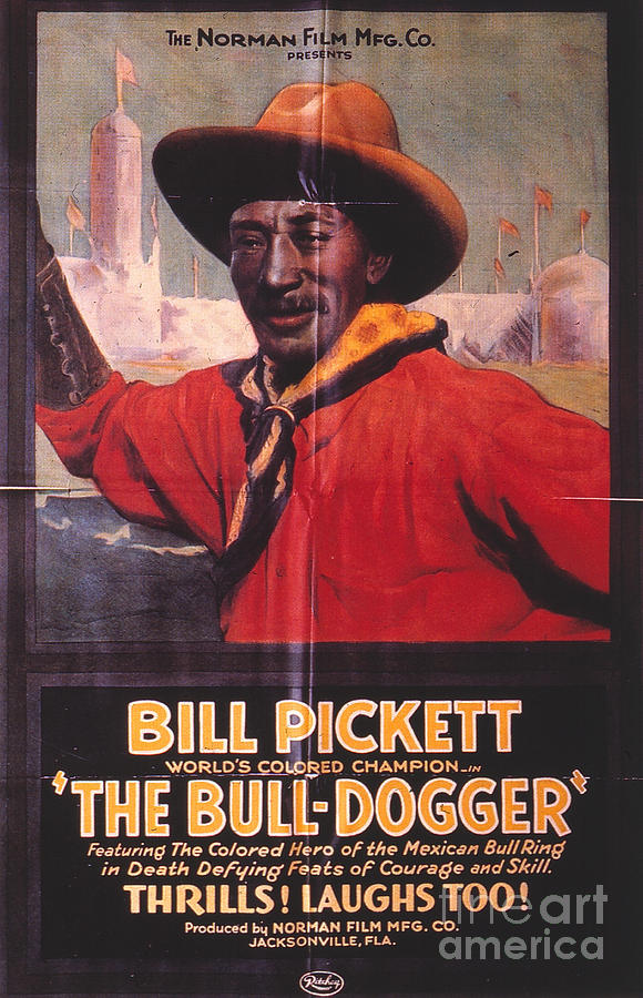 Bill Pickett (1870-1932) Photograph by Granger