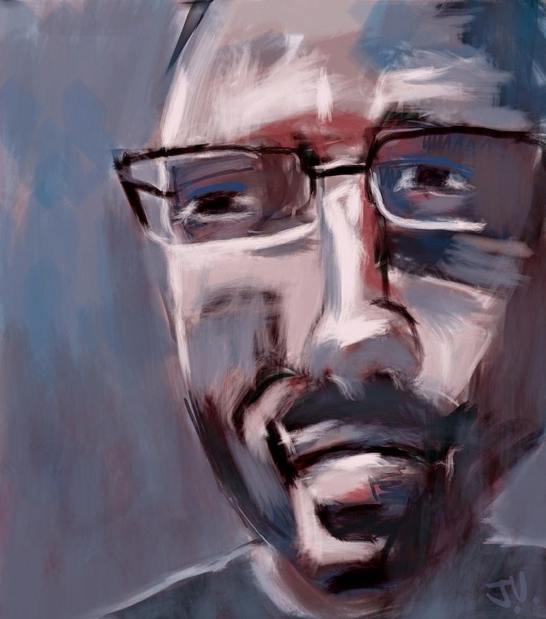 Bill Rogers Painting by Jim Vance