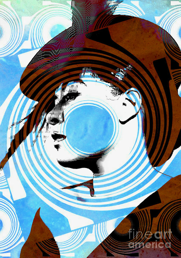 Billie Holiday Blues Singer - Pop Art Digital Art by Ian Gledhill