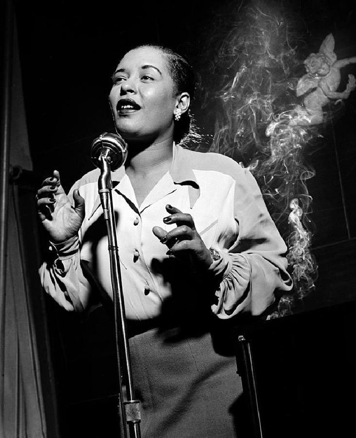 Billie Holiday  New York City circa 1948 Photograph by David Lee Guss