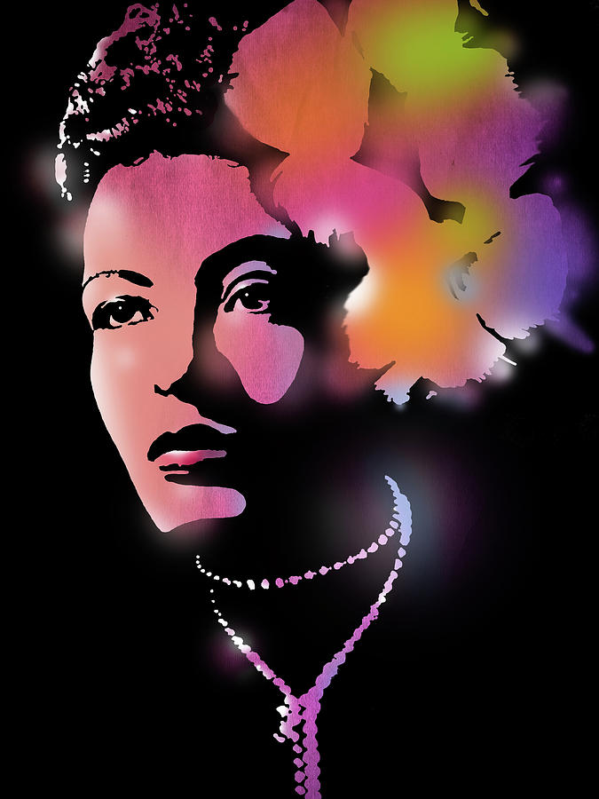Billie Holiday Painting by Paul Sachtleben