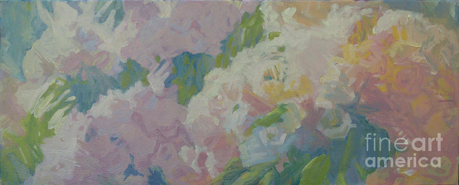 Flower Painting - Billows of Andromeda by Phyllis Rosenberg