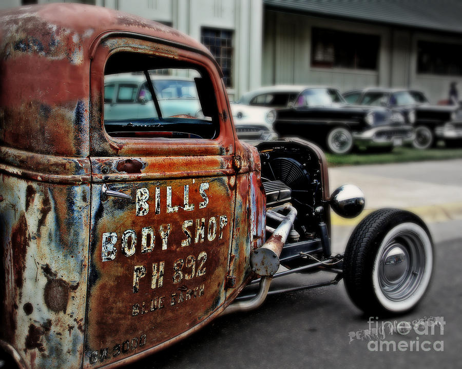 Bills Rat Rod Photograph by Perry Webster