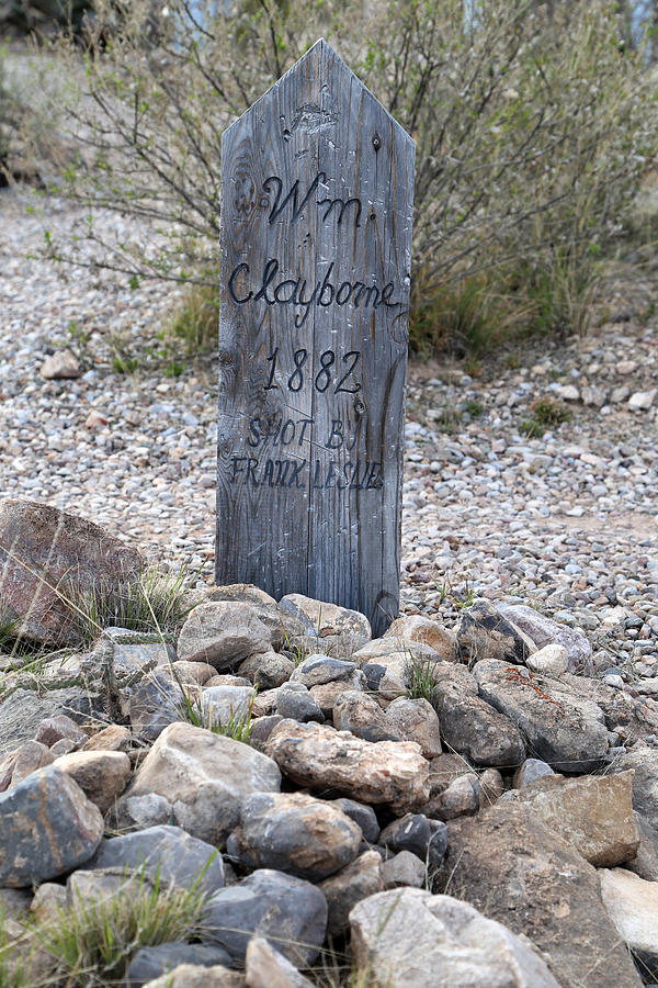 Billy Clayborne Boot Hill Photograph by Mary Bedy