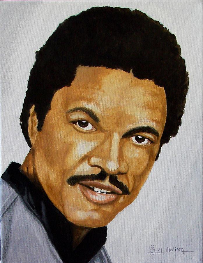 Star Wars Painting - Billy Dee Williams by Al  Molina