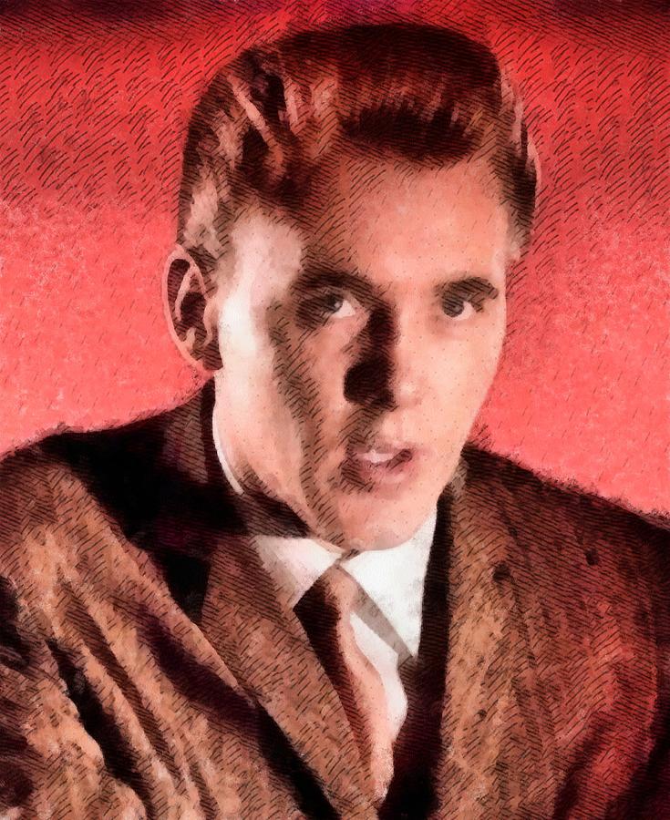 Billy Fury, Singer Painting by Esoterica Art Agency