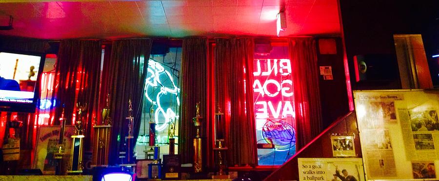 Billy Goat Bar Neon Photograph by Jacqueline Manos